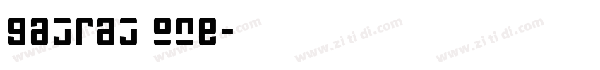 gajraj one字体转换